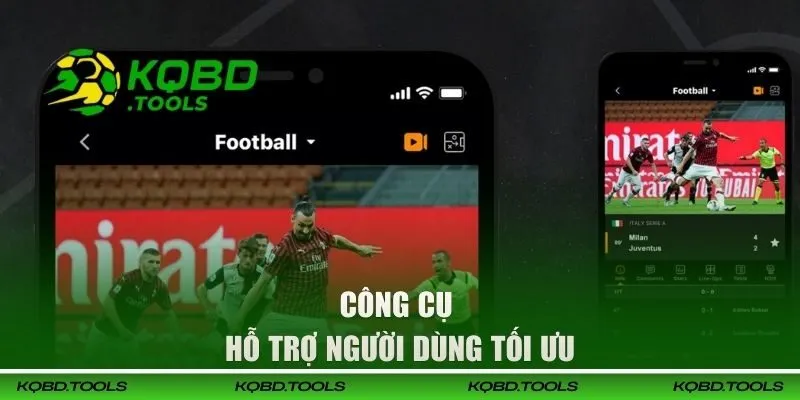 Công cụ hỗ trợ cho người dùng tối ưu