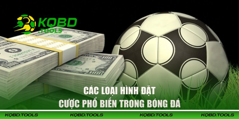 Các loại hình đặt cược phổ biến trong bóng đá