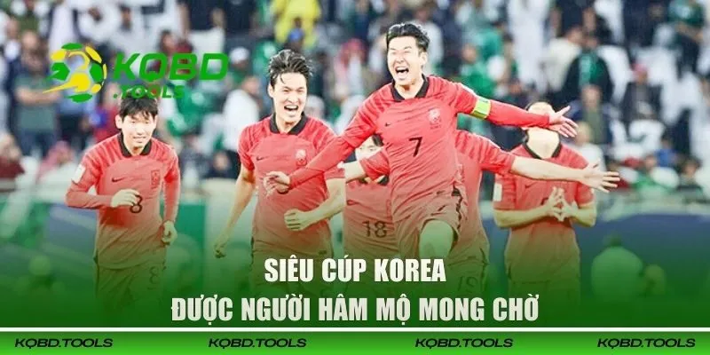 Kết Quả Bóng Đá Hàn Quốc - Theo Dõi Chi Tiết Mỗi Ngày 30 Siêu Cúp Korea được người hâm mộ mong chờ